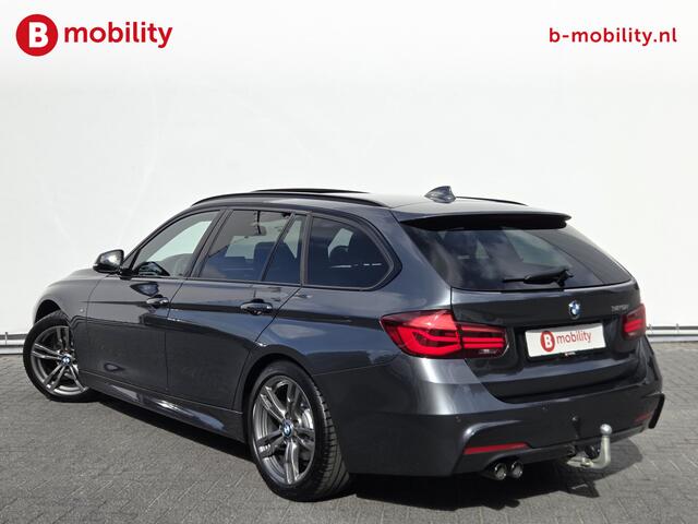 BMW 3-SERIE Touring 320i High Executive M-Sport Trekhaak 1800kg Apple CarPlay NL Auto! | Head-Up | Panoramadak | Hifi | DAB Audio | Leer
