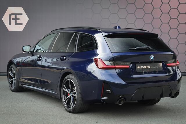 BMW 3-SERIE Touring 330e | 25MY | LCI FACELIFT | BTW-AUTO | ELEK. HAAK | HEAD UP | HARMAN & KARDON | SFEERVERLICHTING | 360 CAMERA | MEMORY SEATS | PANO |