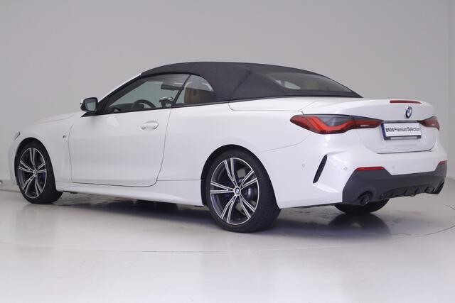 BMW 4-SERIE Cabrio 430i High Exe | M-Sport | Trekhaak | Stuur + stoelverw. | 19" | Pianolak | ACC | Harman/kardon | Park ass +