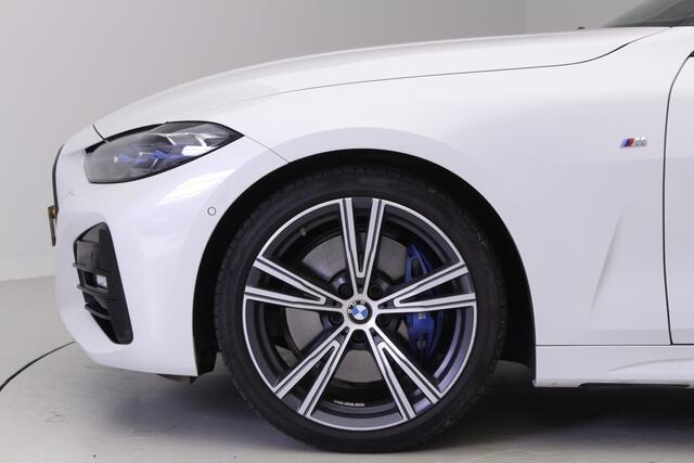 BMW 4-SERIE Cabrio 430i High Exe | M-Sport | Trekhaak | Stuur + stoelverw. | 19" | Pianolak | ACC | Harman/kardon | Park ass +