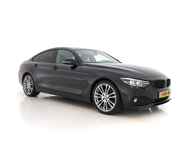 BMW 4-SERIE Gran Coupé 418d High Executive *VOLLEDER | LED-LIGHTS | NAVI-FULLMAP | ECC | PDC | CRUISE | SPORT-SEATS | 19''ALU*
