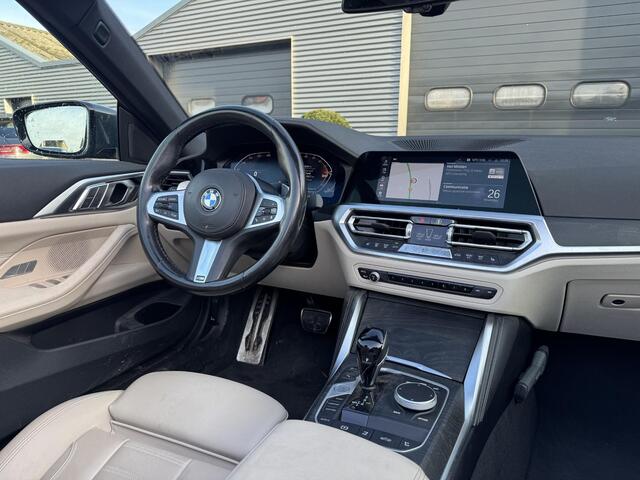 BMW 4-SERIE Cabrio 420d High Executive M-Sport | Camera | 19 Inch Lichtmetalen Velgen | Lederen Bekleding | Dealer Onderhouden |