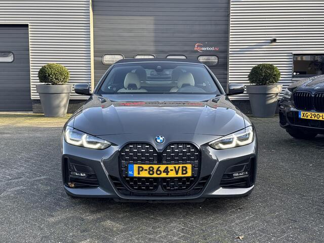 BMW 4-SERIE Cabrio 420d High Executive M-Sport | Camera | 19 Inch Lichtmetalen Velgen | Lederen Bekleding | Dealer Onderhouden |