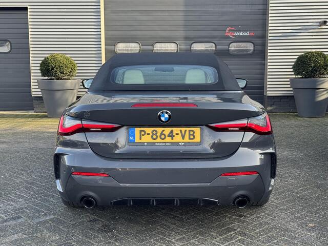 BMW 4-SERIE Cabrio 420d High Executive M-Sport | Camera | 19 Inch Lichtmetalen Velgen | Lederen Bekleding | Dealer Onderhouden |