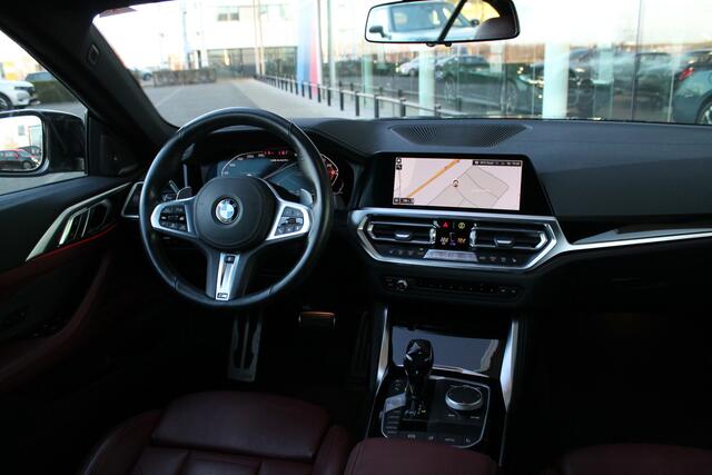 BMW 4-SERIE Cabrio M440i xDrive High Executive Automaat / Adaptief M onderstel / Stoelverwarming / Harman Kardon / Head-Up / Air Collar / Parking Assistant Plus / Laserlight / Live Cockpit Professional