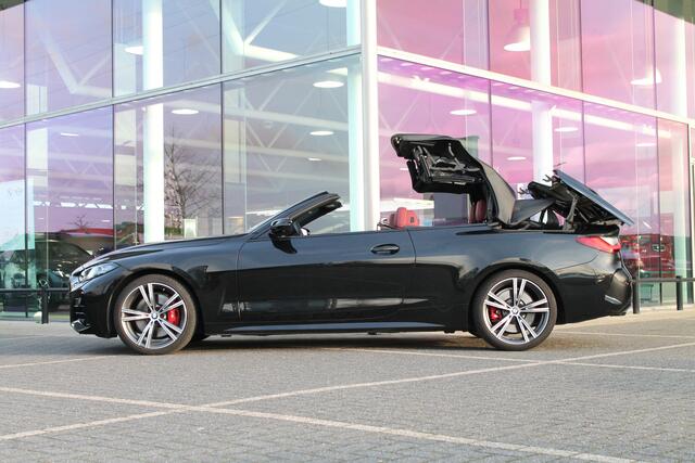 BMW 4-SERIE Cabrio M440i xDrive High Executive Automaat / Adaptief M onderstel / Stoelverwarming / Harman Kardon / Head-Up / Air Collar / Parking Assistant Plus / Laserlight / Live Cockpit Professional