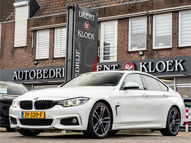 BMW 4-SERIE Gran Coupé 420i High Exe M-Sport ORG NL PANO HUD HARMAN KARDON 19 INCH TREKHAAK BOMVOL!!!