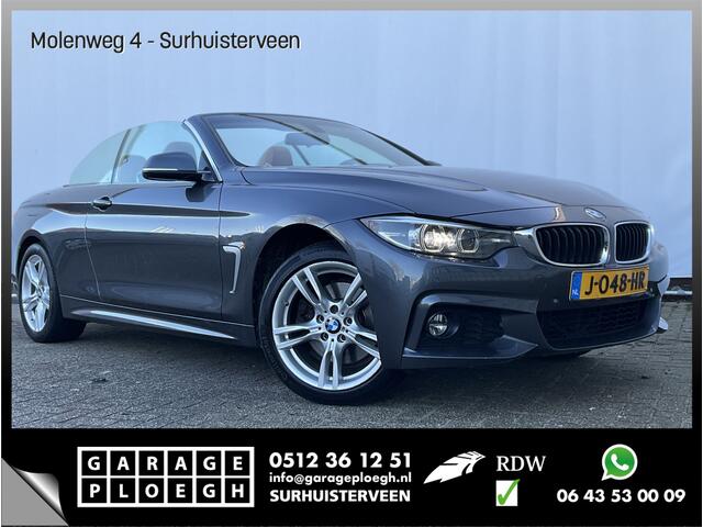 BMW 4-SERIE Cabrio 430i 252pk xDrive M-Sport Leer+Sportzetels Stoelverw Xenon High Executive