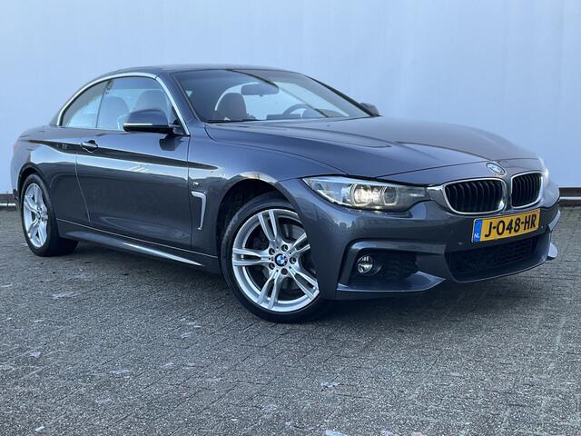 BMW 4-SERIE Cabrio 430i 252pk xDrive M-Sport Leer+Sportzetels Stoelverw Xenon High Executive