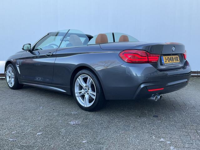 BMW 4-SERIE Cabrio 430i 252pk xDrive M-Sport Leer+Sportzetels Stoelverw Xenon High Executive