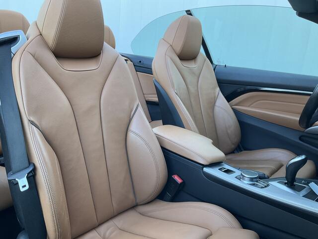 BMW 4-SERIE Cabrio 430i 252pk xDrive M-Sport Leer+Sportzetels Stoelverw Xenon High Executive