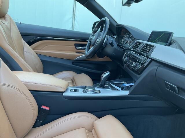 BMW 4-SERIE Cabrio 430i 252pk xDrive M-Sport Leer+Sportzetels Stoelverw Xenon High Executive