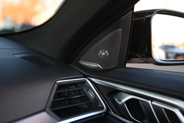 BMW 4-SERIE Cabrio M440i xDrive High Executive Automaat / M Adaptief onderstel / Verwarmd stuurwiel / Air Collar / Stoelverwarming / Driving Assistant Professional / Harman Kardon