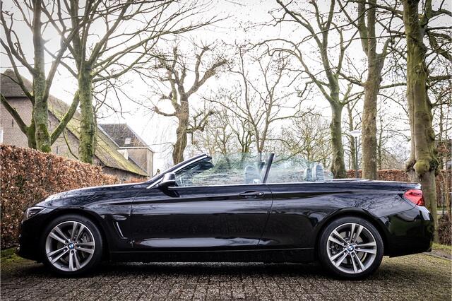 BMW 4-SERIE Cabrio 440i High Executive Sport Gratis Onderhoud 2027 Nekverwarming Harman Kardon Head Up