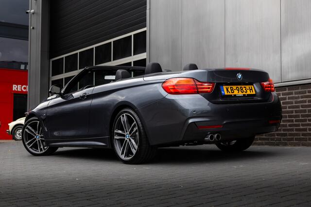 BMW 4-SERIE Cabrio 430i 252 pk Centennial High Executive M-Sportpakket / NL-Auto/ Dealer.ond/ Nek.Verw. / Harman&Kardon/ Head-Up/ Camera/ Sportstoelen/ Stoel.Verw/ 19'' LMV