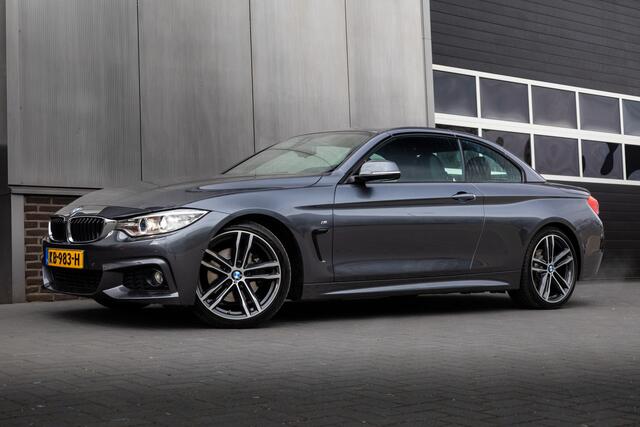 BMW 4-SERIE Cabrio 430i 252 pk Centennial High Executive M-Sportpakket / NL-Auto/ Dealer.ond/ Nek.Verw. / Harman&Kardon/ Head-Up/ Camera/ Sportstoelen/ Stoel.Verw/ 19'' LMV