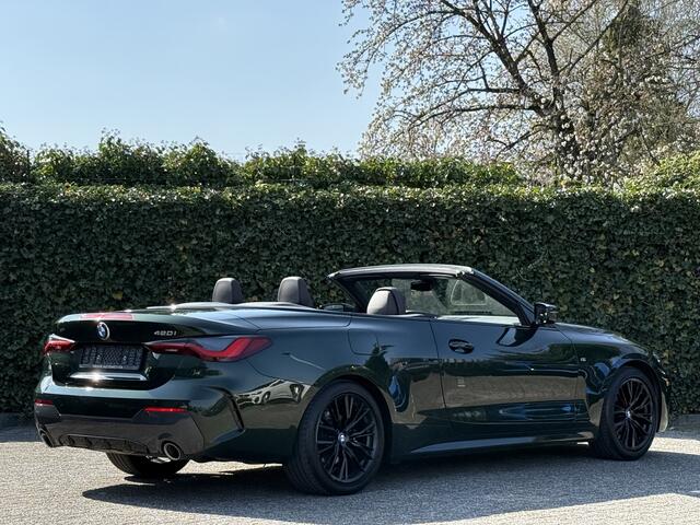 BMW 4-SERIE Cabrio 420i High Exe | M-Sport | HiFi | Laser | Air Collar | 18" | Trekhaak | Driving Ass.