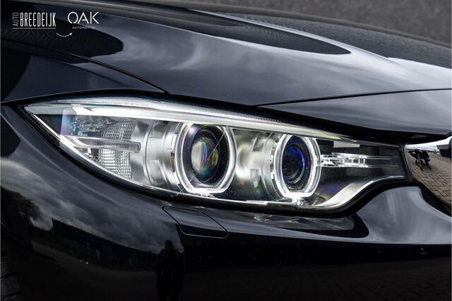 BMW 4-SERIE Cabrio 430i Aut. | M-Sport | NaviProf | Leder | H&K | Memory | 19"LM | NL Auto | Saphire Zwart