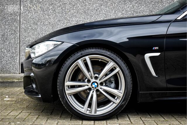 BMW 4-SERIE Cabrio 430i Aut. | M-Sport | NaviProf | Leder | H&K | Memory | 19"LM | NL Auto | Saphire Zwart