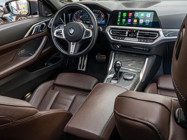 BMW 4-SERIE Coupé 430i High Exe M-Sport PANO HARMAN KARDON LASER 360 CAMERA ELEK STOELEN BOMVOL!!!