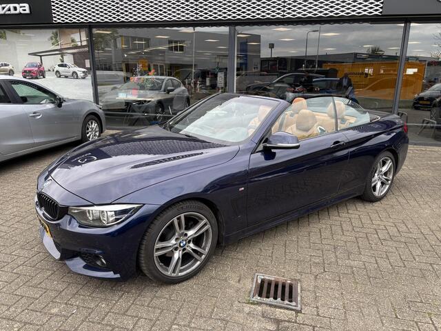BMW 4-SERIE Cabrio 420i High Executive Edition , NL Auto, Automaat, Bruin Leder, Alarm, Navi, Clima, Cruise, PDC, LMV 18 Inch, Stoelverwarming