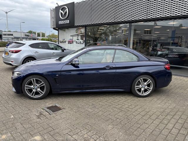 BMW 4-SERIE Cabrio 420i High Executive Edition , NL Auto, Automaat, Bruin Leder, Alarm, Navi, Clima, Cruise, PDC, LMV 18 Inch, Stoelverwarming