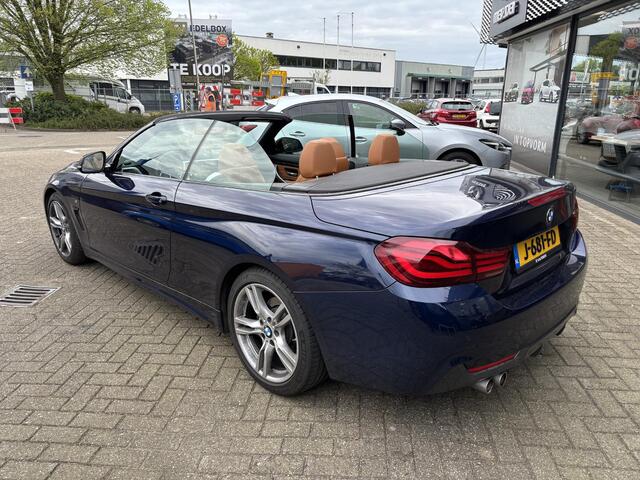 BMW 4-SERIE Cabrio 420i High Executive Edition , NL Auto, Automaat, Bruin Leder, Alarm, Navi, Clima, Cruise, PDC, LMV 18 Inch, Stoelverwarming