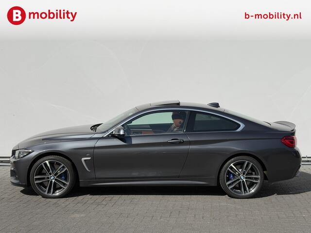 BMW 4-SERIE Coupé 430i xDrive High Executive M-Sport NP ¤86.361,- Apple CarPlay | Elektrische Stoelen | Harman-Kardon | Schuif/Kanteldak | DAB