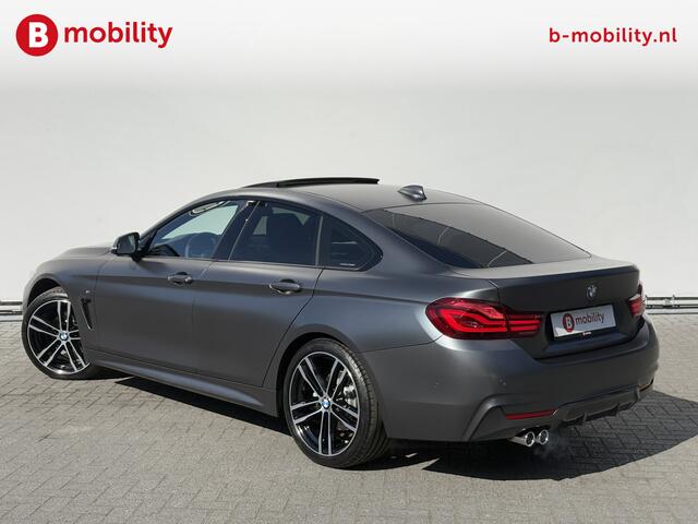 BMW 4-SERIE Gran Coupé 420i High Executive M-Sport INDIVIDUAL FROZEN DARK GREY | Head-up Display | Schuif/Kanteldak | Harman-Kardon | Achteruitrijcamera