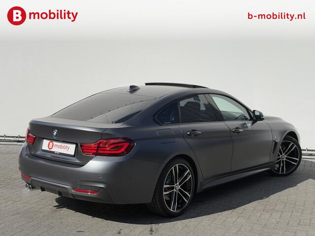 BMW 4-SERIE Gran Coupé 420i High Executive M-Sport INDIVIDUAL FROZEN DARK GREY | Head-up Display | Schuif/Kanteldak | Harman-Kardon | Achteruitrijcamera