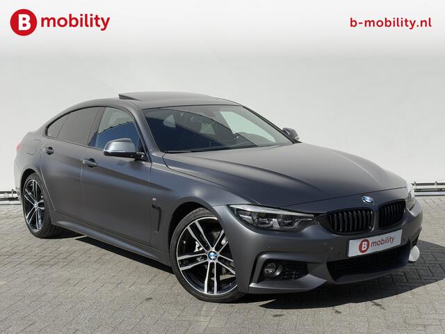 BMW 4-SERIE Gran Coupé 420i High Executive M-Sport INDIVIDUAL FROZEN DARK GREY | Head-up Display | Schuif/Kanteldak | Harman-Kardon | Achteruitrijcamera
