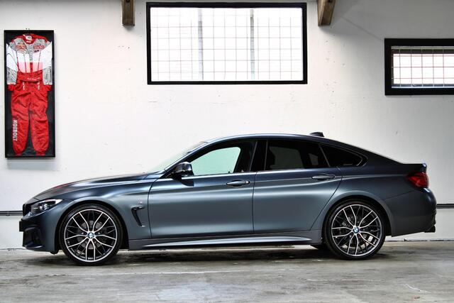 BMW 4-SERIE Gran Coupé 418i High Executive Edition | M-Sport | Individual matgrijs | 20 inch | NL auto | BTW |