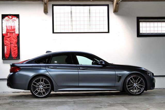 BMW 4-SERIE Gran Coupé 418i High Executive Edition | M-Sport | Individual matgrijs | 20 inch | NL auto | BTW |
