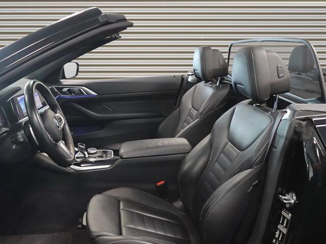 BMW 4-SERIE Cabrio 430i xDrive M-SPORT ** LED, NAVI+, LEDER, NEKVERW, 19-inch LMV, ZEER EXCL. ** UNFALLFREI - Ex BMW ** ** INFORMEER OOK NAAR ONZE AANTREKKELIJKE FINANCIAL-LEASE TARIEVEN **