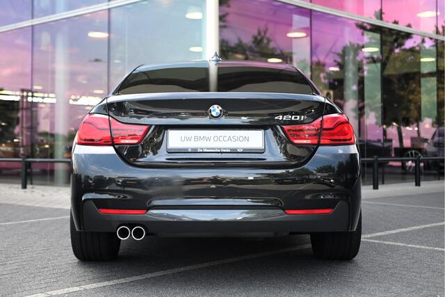 BMW 4-SERIE Gran Coupé 420i High Executive M Sport Automaat / Schuif-kanteldak / Sportstoelen / M Sportonderstel / Sport Steering / Stoelverwarming / LED / Head-Up