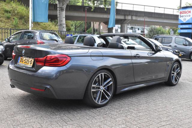 BMW 4-SERIE Cabrio 420i High Executive M-Sport NL-AUTO | H&K | Memory Stoelen | Leder | Trekhaak | Whatsapp 06-53188999