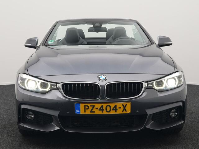 BMW 4-SERIE Cabrio 420i M Sport 184pk | Lederen Sportstoelen Memory Verwarmd | Navi Pro | Head-up Display | Camera | LED |