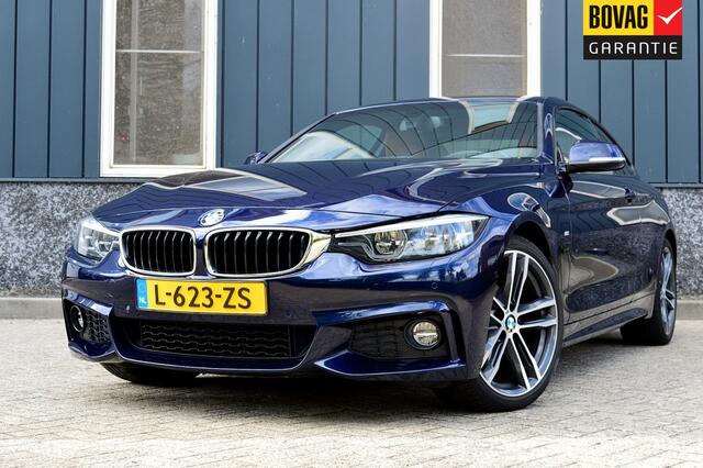 BMW 4-SERIE Coupé 420i M-Sport High Executive Rijklaarprijs-Garantie Leder Sport interieur Led Camera Apple Carplay Airco