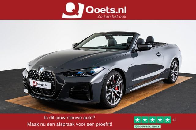 BMW 4-SERIE Cabrio M440i xDrive High Executive M Carbon Exterieur pakket - Elektrische verwarmde voorstoelen - Windscherm - Air collar - Parking/Driving Assistant - Active Guard Plus - Head up - Harman Kardon -