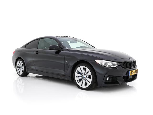 BMW 4-SERIE Coupé 435d xDrive Aut. *PANO | HEAD-UP | ADAPTIVE-CRUISE | LUXURY-LEATHER | FULL-LED | HARMAN/KARDON | MEMORY-PACK | HEATED-SPORTSEATS | KEYLESS | NAVI-FULLMAP | CAMERA | DAB+ | ECC | PDC | 18''ALU | TOWBAR*