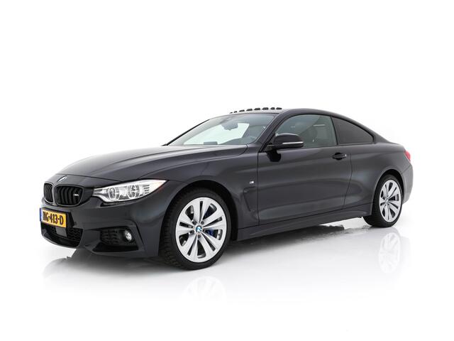 BMW 4-SERIE Coupé 435d xDrive Aut. *PANO | HEAD-UP | ADAPTIVE-CRUISE | LUXURY-LEATHER | FULL-LED | HARMAN/KARDON | MEMORY-PACK | HEATED-SPORTSEATS | KEYLESS | NAVI-FULLMAP | CAMERA | DAB+ | ECC | PDC | 18''ALU | TOWBAR*