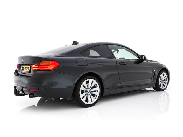 BMW 4-SERIE Coupé 435d xDrive Aut. *PANO | HEAD-UP | ADAPTIVE-CRUISE | LUXURY-LEATHER | FULL-LED | HARMAN/KARDON | MEMORY-PACK | HEATED-SPORTSEATS | KEYLESS | NAVI-FULLMAP | CAMERA | DAB+ | ECC | PDC | 18''ALU | TOWBAR*