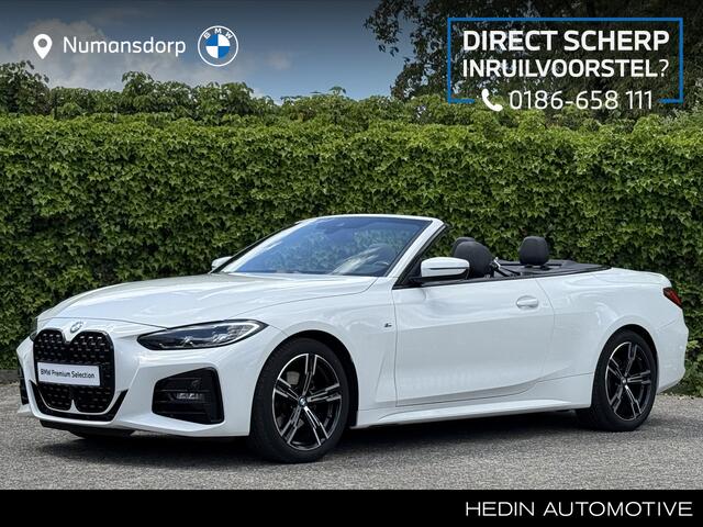 BMW 4-SERIE Cabrio 420i | High Exe | M-Sport | Stuur | Stoelverw. | ACC | Head-Up | Shadow Line