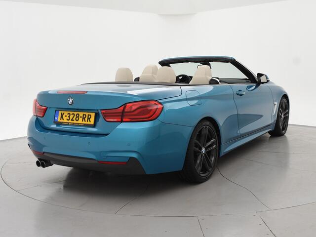 BMW 4-SERIE Cabrio 420i M-SPORT + NEKVERWARMING | HEAD-UP | DAB | HARMAN/KARDON | MEMORY | CAMERA | SPORTSTOELEN