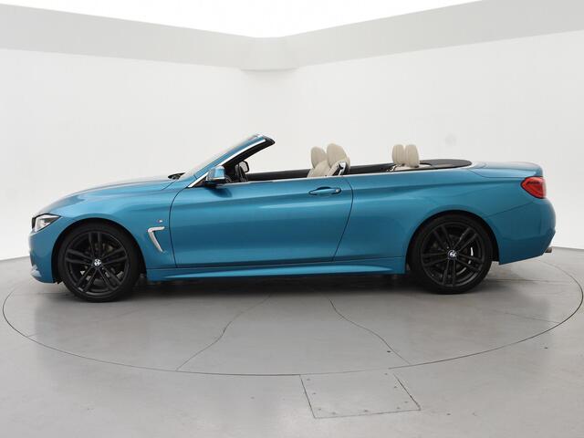 BMW 4-SERIE Cabrio 420i M-SPORT + NEKVERWARMING | HEAD-UP | DAB | HARMAN/KARDON | MEMORY | CAMERA | SPORTSTOELEN
