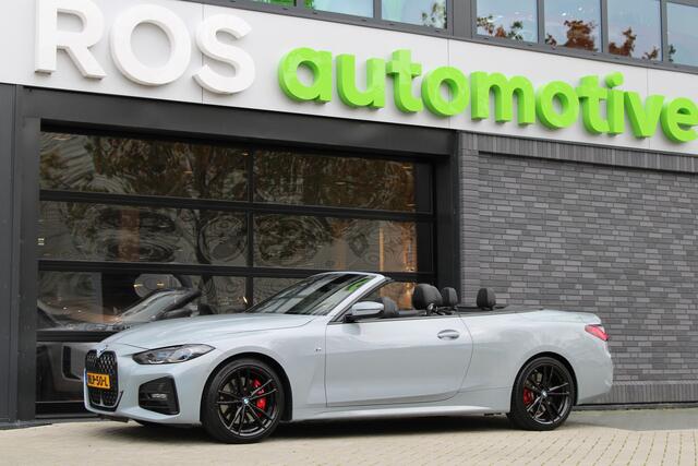 BMW 4-SERIE Cabrio 430i | M-SPORT | LASER | MEMORY | AIRSCARF | STUURVERW | LEDER | CARPLAY | CAMERA |
