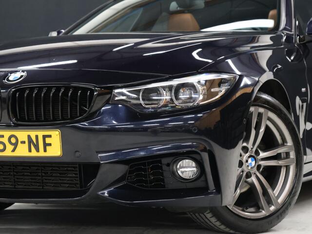 BMW 4-SERIE Gran Coupé 418i M Sport [M-PAKKET, SCHUIFKANTELDAK, ELEKTRISCHES STOELEN, CAMERA, PDC 360, STOELVERWARMING, HUD, BLUETOOTH TELEFOON, NIEUWSTAAT]