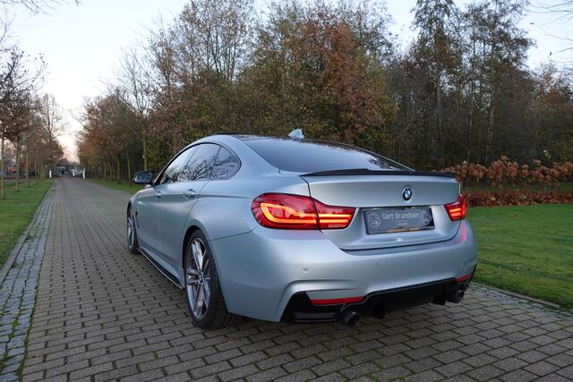 BMW 4-SERIE Gran Coupé 440i High Executive Edition | BTW | Head Up | Stoelverwarming | Schuif-kantel | Leder | Remus | Keyless |