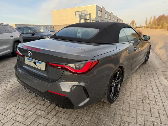 BMW 4-SERIE Cabrio 420i High Executive M Sport Trekhaak | Laser | Memory | Stoelventilatie | HUD | Keyless