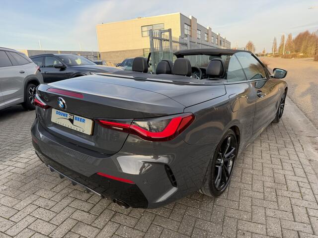 BMW 4-SERIE Cabrio 420i High Executive M Sport Trekhaak | Laser | Memory | Stoelventilatie | HUD | Keyless